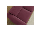 Ernest - Canapé Droit Fixe 3 Places - Tissu Lisse