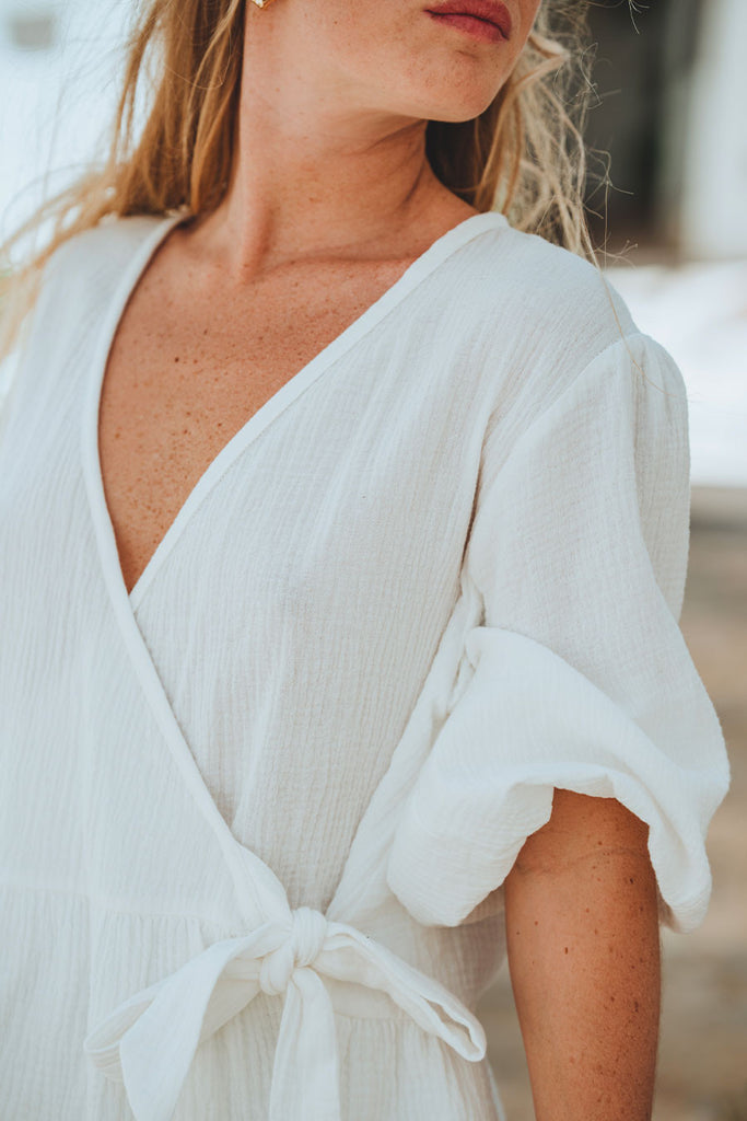 Blouse Soizic Blanc Coton