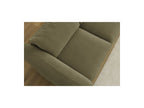 Ernest - Canapé Droit Fixe 3 Places - Tissu Lisse