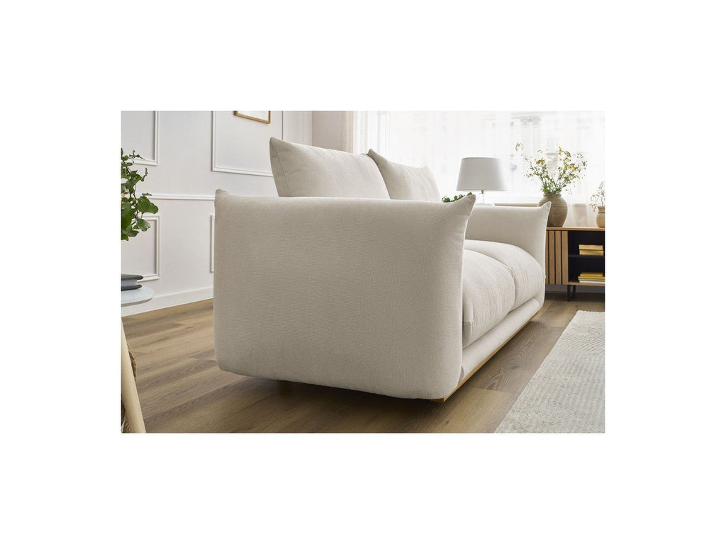 Ernest - Canapé Droit Fixe 2 Places - Tissu Lisse