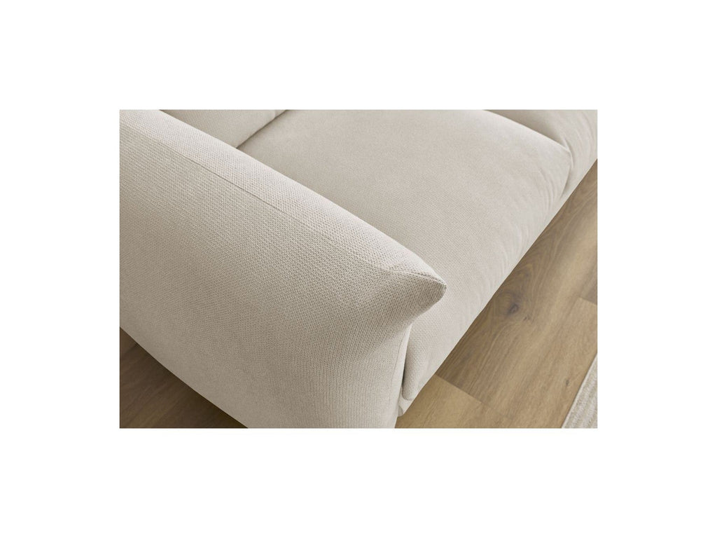 Ernest - Canapé Droit Fixe 2 Places - Tissu Lisse