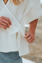 Blouse Soizic Blanc Coton