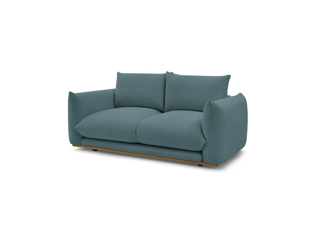 Ernest - Canapé Droit Fixe 2 Places - Tissu Lisse