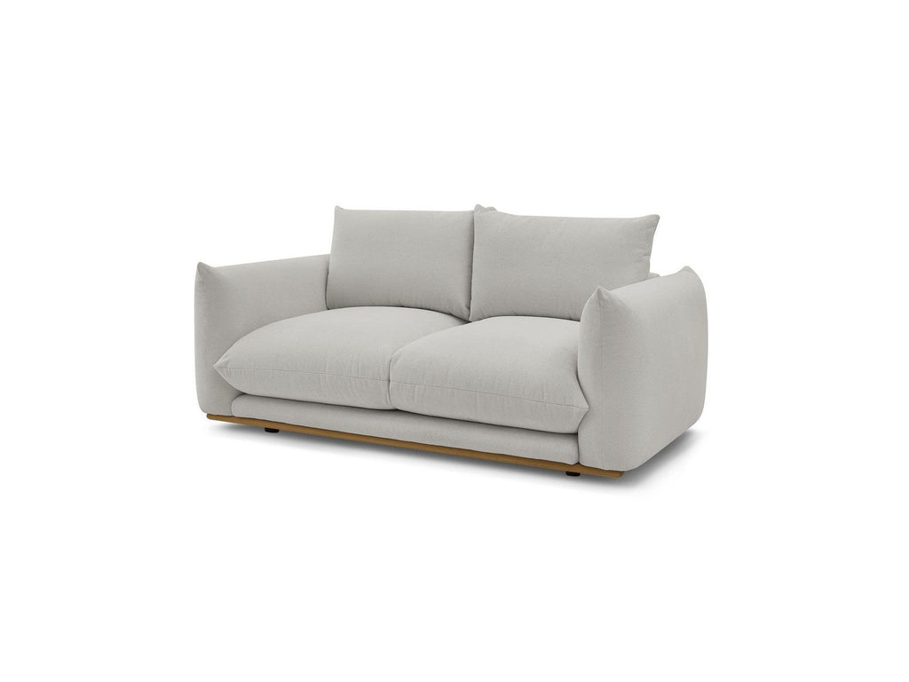 Ernest - Canapé Droit Fixe 2 Places - Tissu Lisse