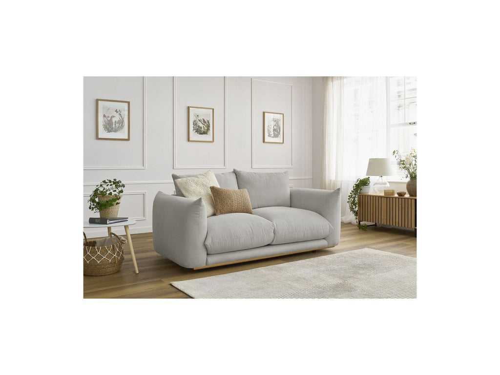 Ernest - Canapé Droit Fixe 2 Places - Tissu Lisse
