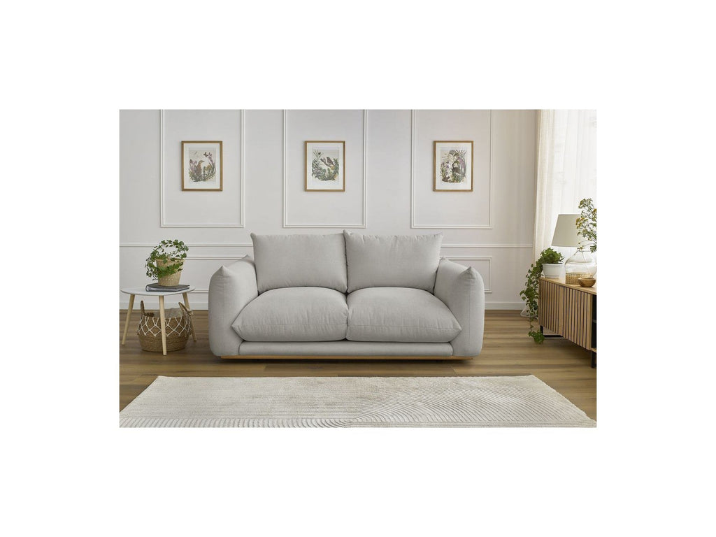 Ernest - Canapé Droit Fixe 2 Places - Tissu Lisse