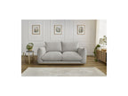 Ernest - Canapé Droit Fixe 2 Places - Tissu Lisse