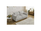Ernest - Canapé Droit Fixe 2 Places - Tissu Lisse