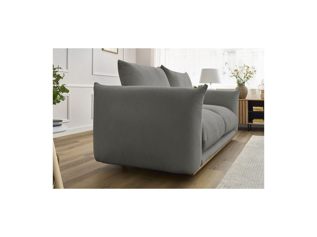 Ernest - Canapé Droit Fixe 2 Places - Tissu Lisse