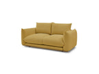 Ernest - Canapé Droit Fixe 2 Places - Tissu Lisse