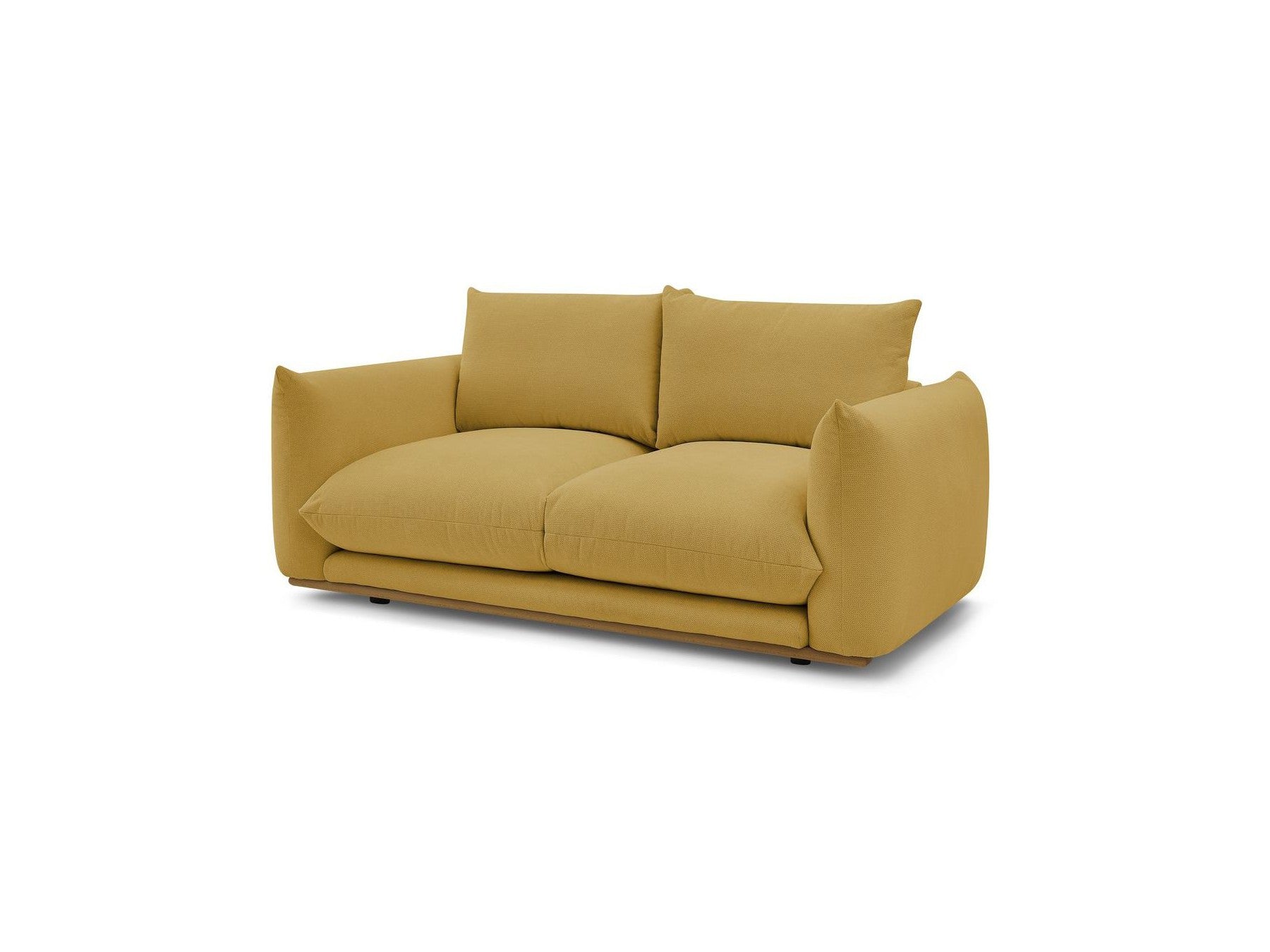 Ernest - Canapé Droit Fixe 2 Places - Tissu Lisse