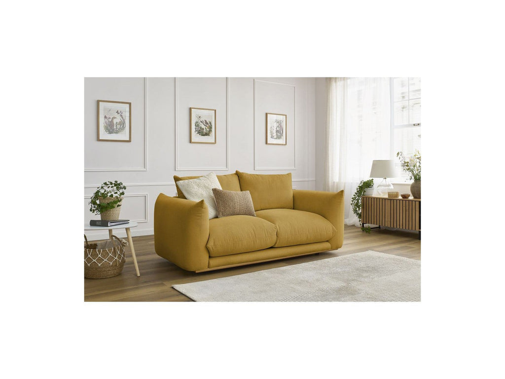 Ernest - Canapé Droit Fixe 2 Places - Tissu Lisse