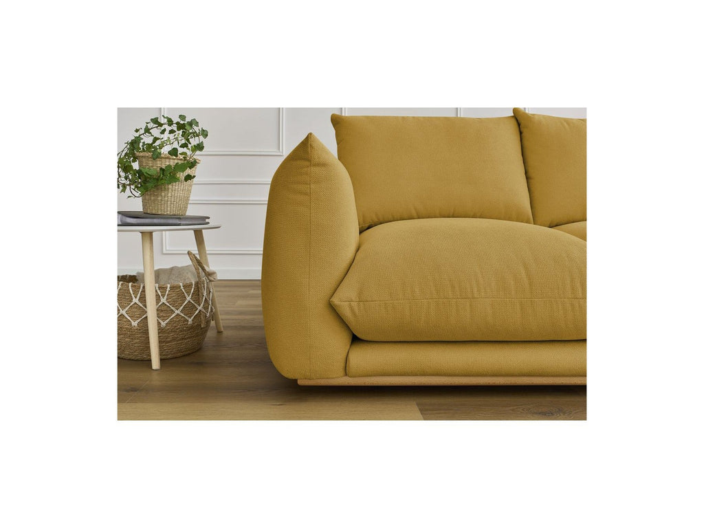 Ernest - Canapé Droit Fixe 2 Places - Tissu Lisse