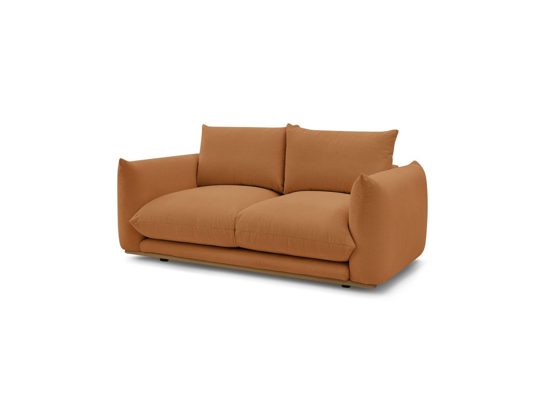 Ernest - Canapé Droit Fixe 2 Places - Tissu Lisse