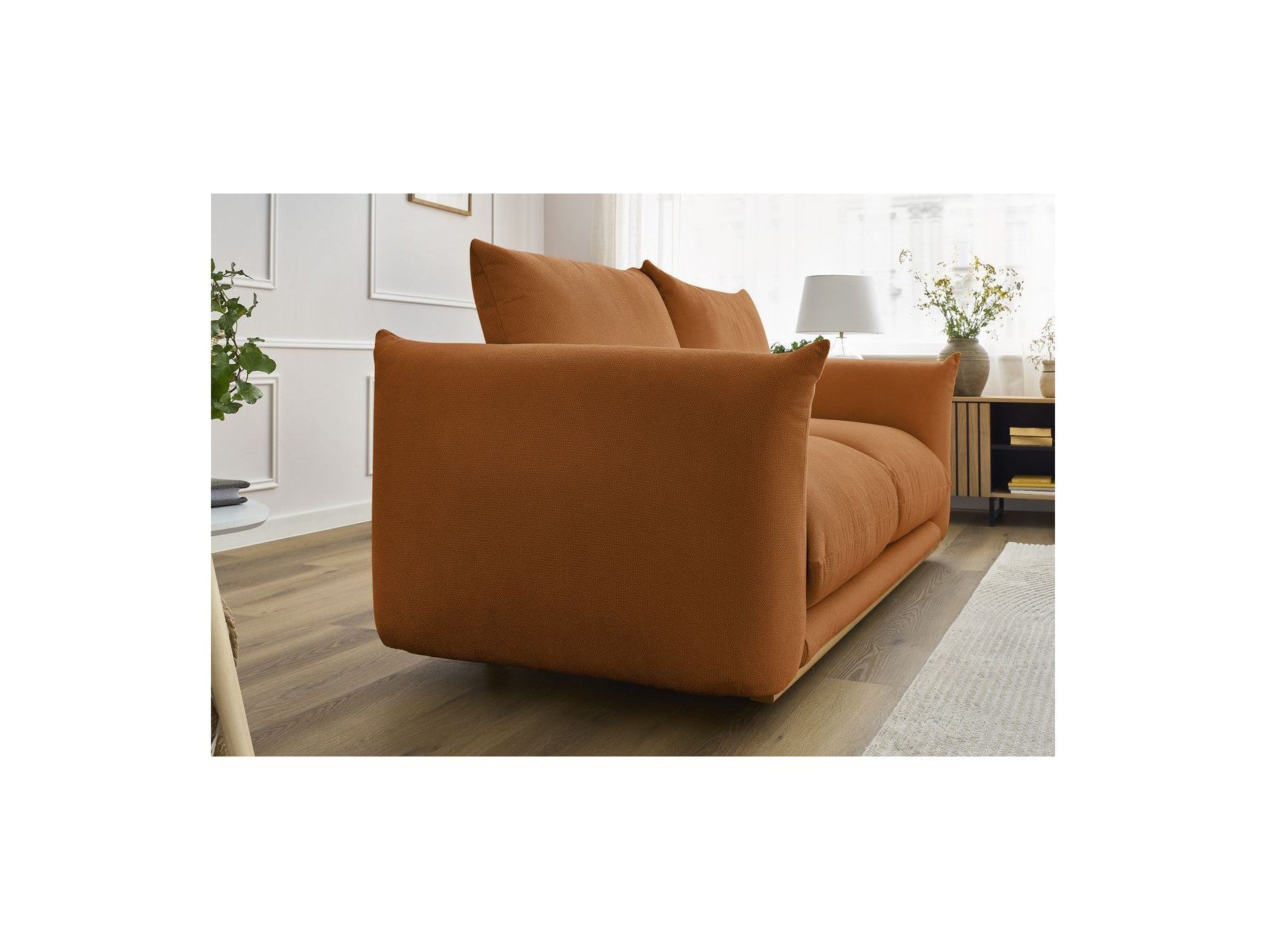 Ernest - Canapé Droit Fixe 2 Places - Tissu Lisse