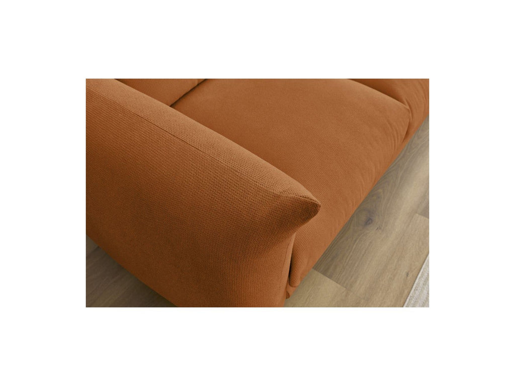 Ernest - Canapé Droit Fixe 2 Places - Tissu Lisse