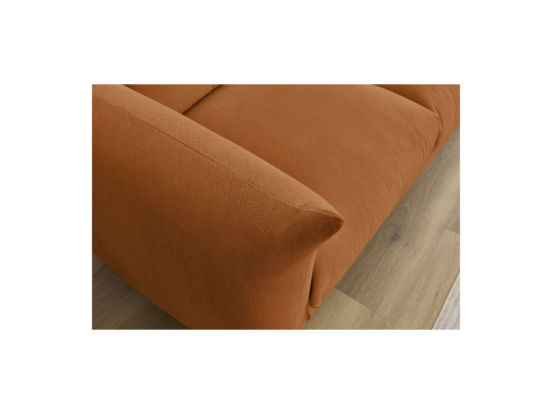 Ernest - Canapé Droit Fixe 2 Places - Tissu Lisse