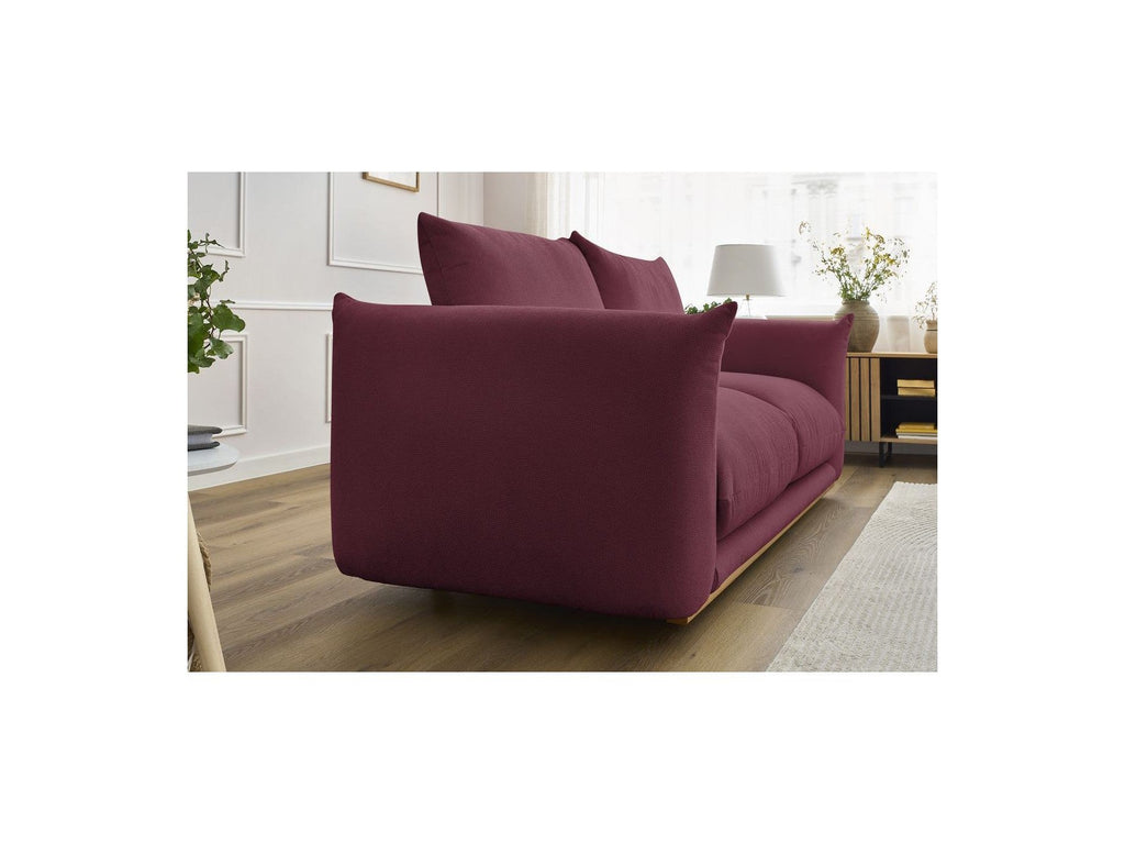 Ernest - Canapé Droit Fixe 2 Places - Tissu Lisse