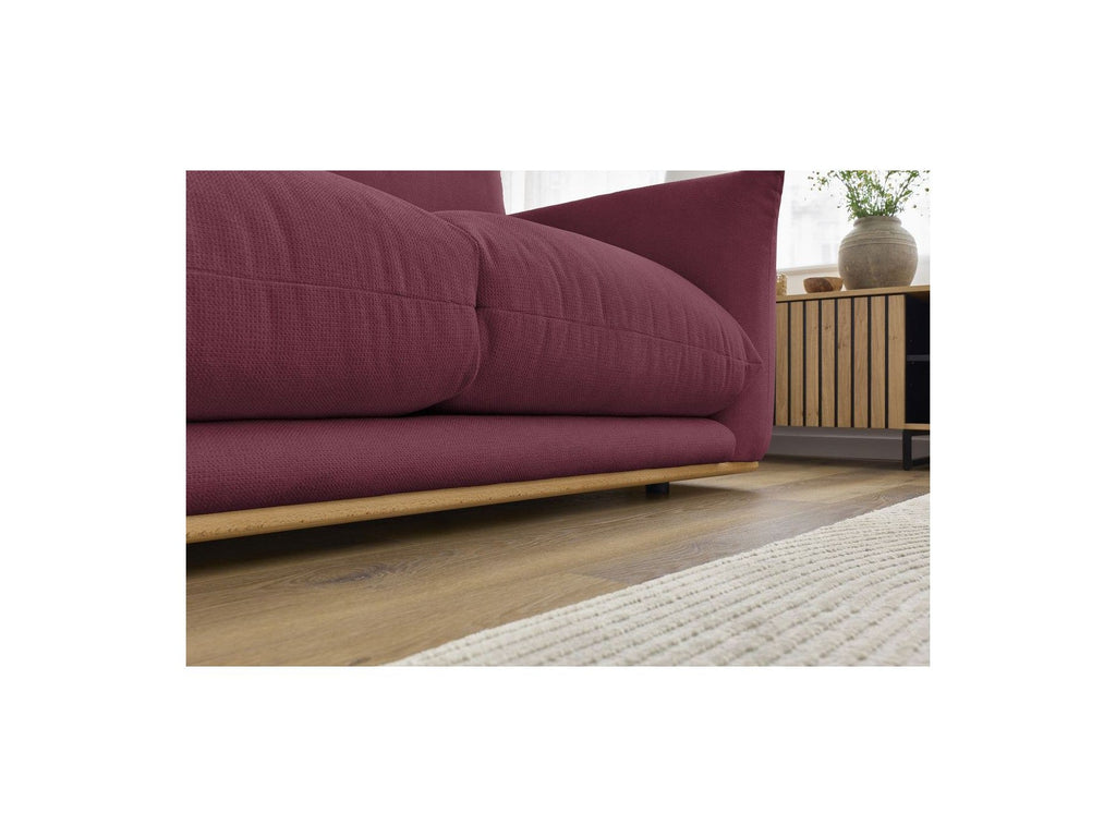 Ernest - Canapé Droit Fixe 2 Places - Tissu Lisse