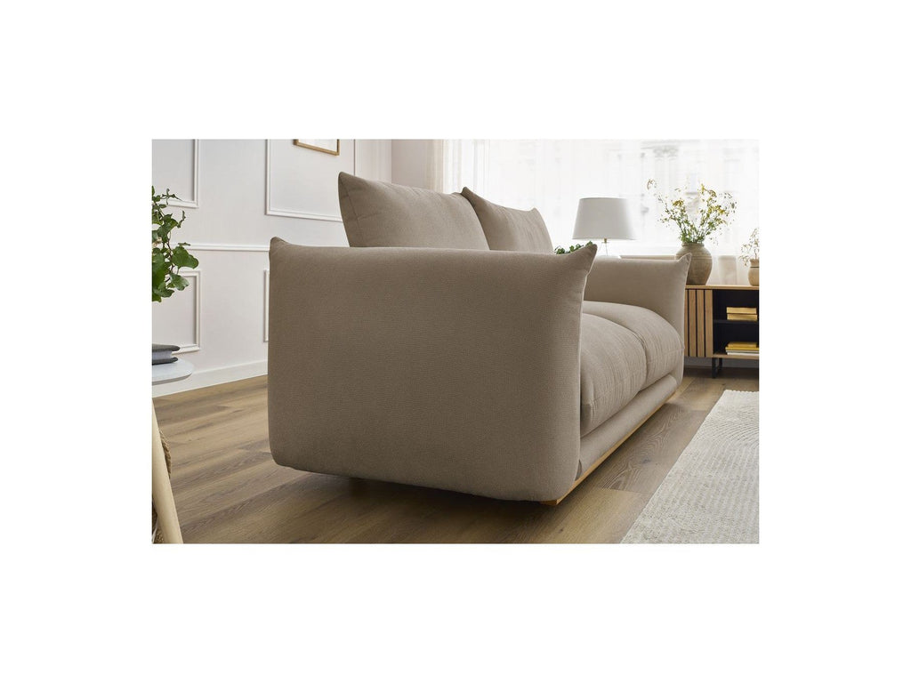 Ernest - Canapé Droit Fixe 2 Places - Tissu Lisse