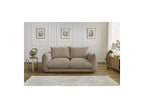 Ernest - Canapé Droit Fixe 2 Places - Tissu Lisse