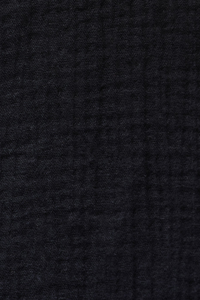 Blouse Soizic Noir Coton