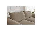 Ernest - Canapé Droit Fixe 2 Places - Tissu Lisse