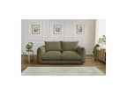Ernest - Canapé Droit Fixe 2 Places - Tissu Lisse