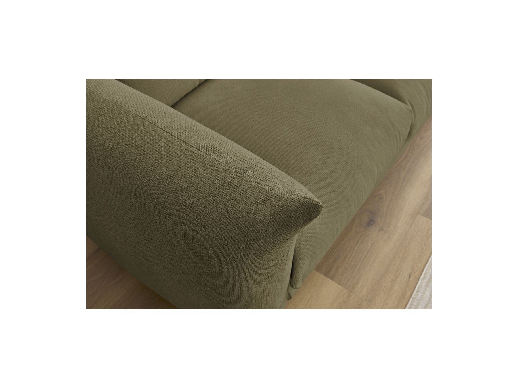 Ernest - Canapé Droit Fixe 2 Places - Tissu Lisse