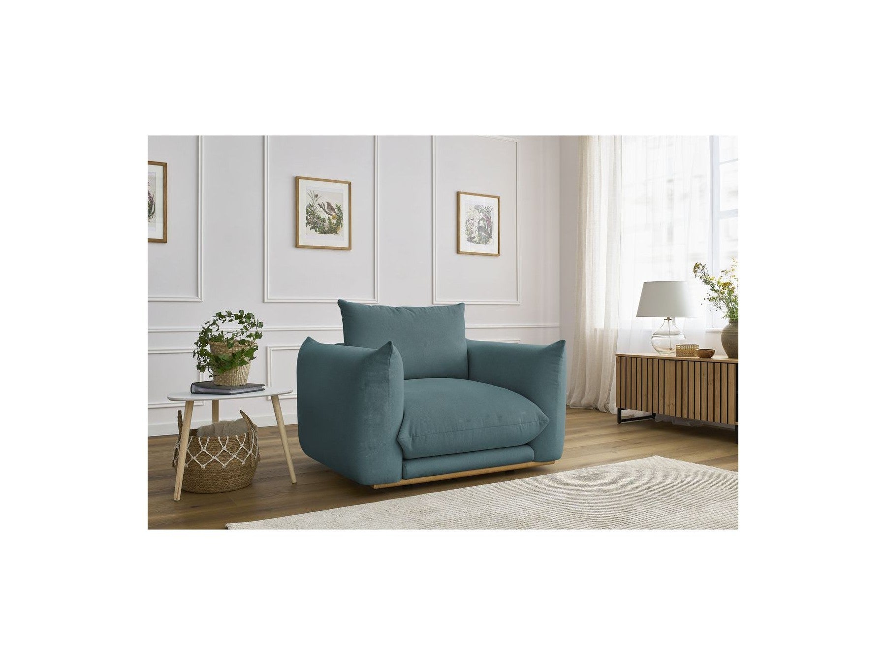 Ernest - Fauteuil - Tissu Lisse