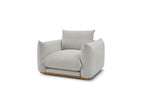 Ernest - Fauteuil - Tissu Lisse