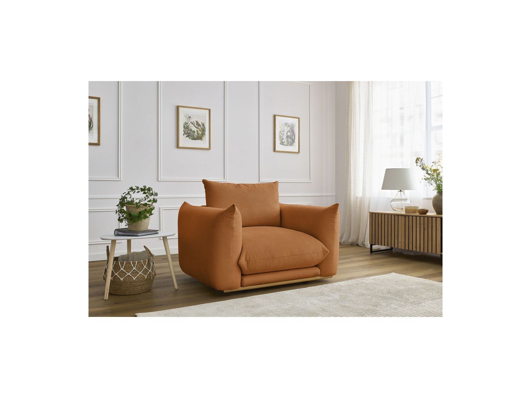 Ernest - Fauteuil - Tissu Lisse