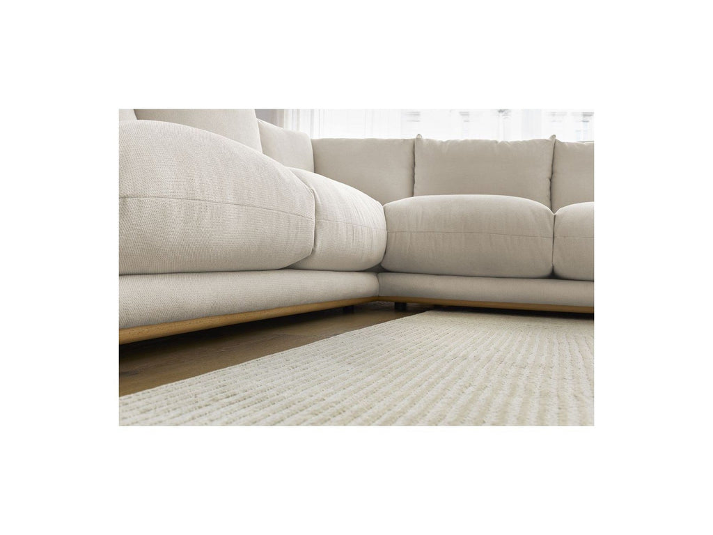 Ernest - Canapé D'Angle Réversible - Tissu Lisse