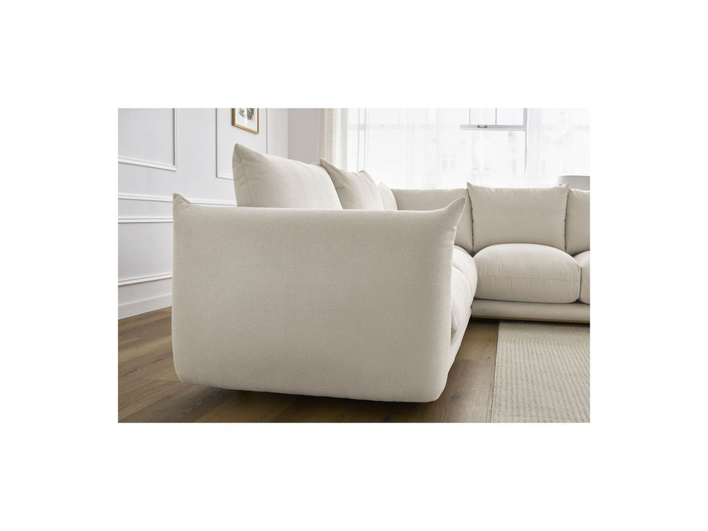 Ernest - Canapé D'Angle Réversible - Tissu Lisse