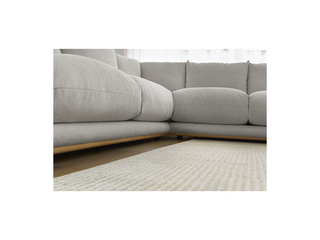 Ernest - Canapé D'Angle Réversible - Tissu Lisse