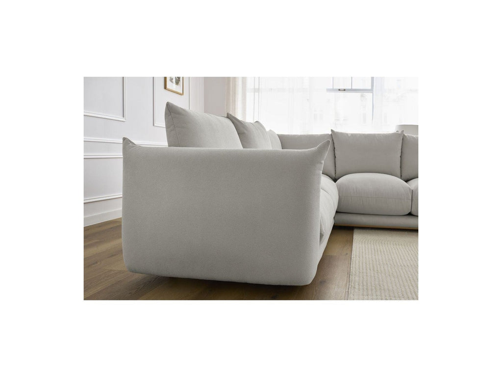 Ernest - Canapé D'Angle Réversible - Tissu Lisse