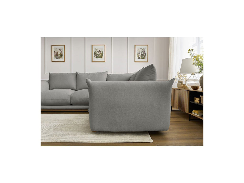 Ernest - Canapé D'Angle Réversible - Tissu Lisse