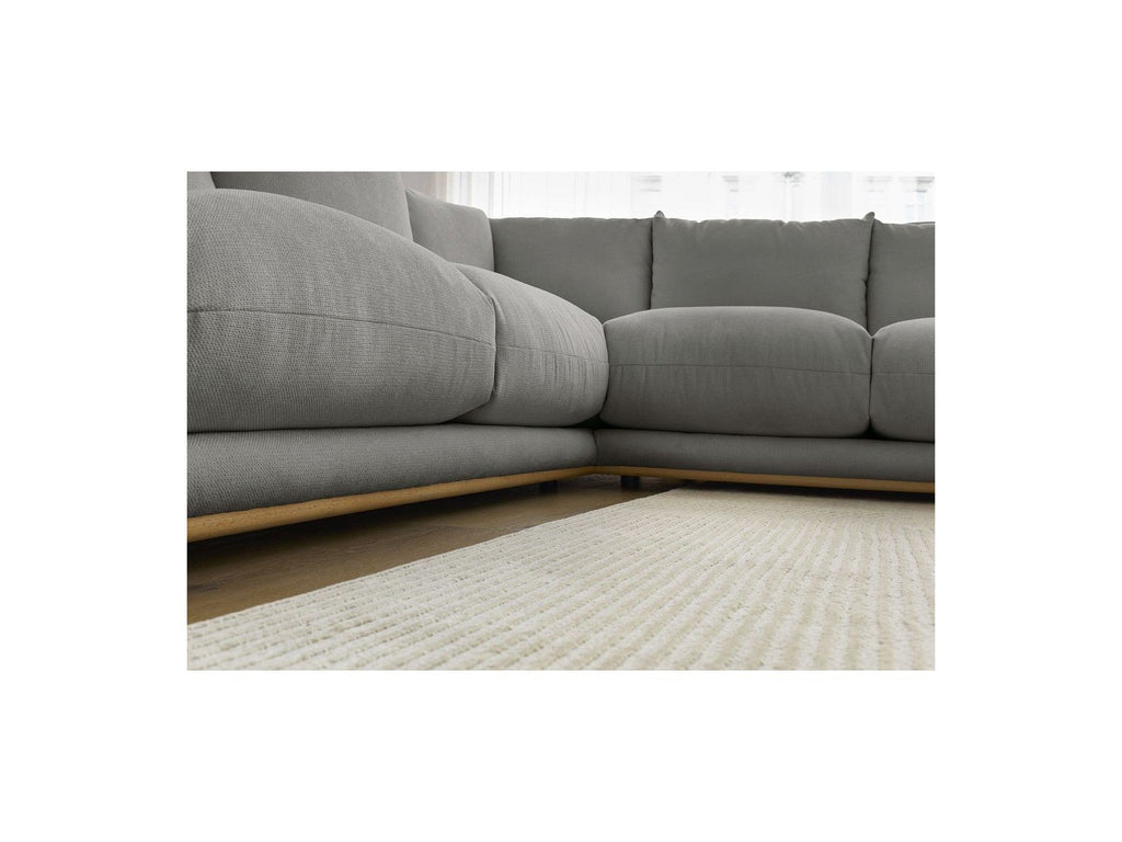 Ernest - Canapé D'Angle Réversible - Tissu Lisse