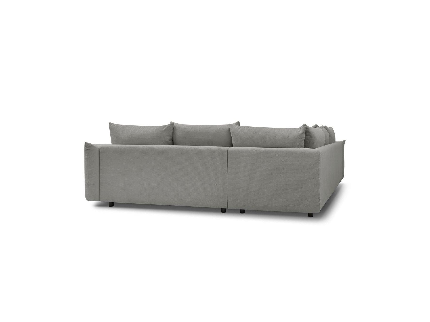 Ernest - Canapé D'Angle Réversible - Tissu Lisse