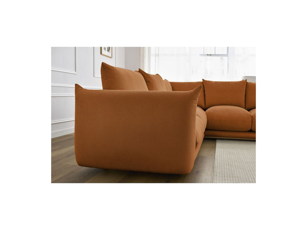 Ernest - Canapé D'Angle Réversible - Tissu Lisse