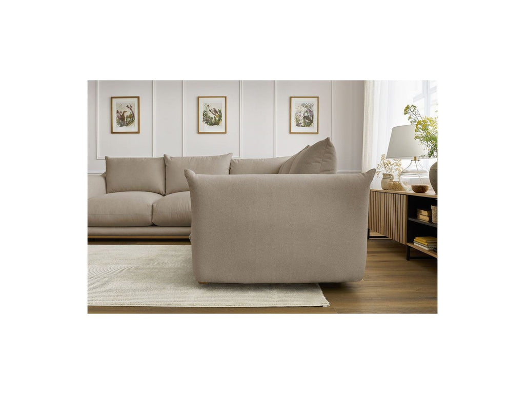 Ernest - Canapé D'Angle Réversible - Tissu Lisse