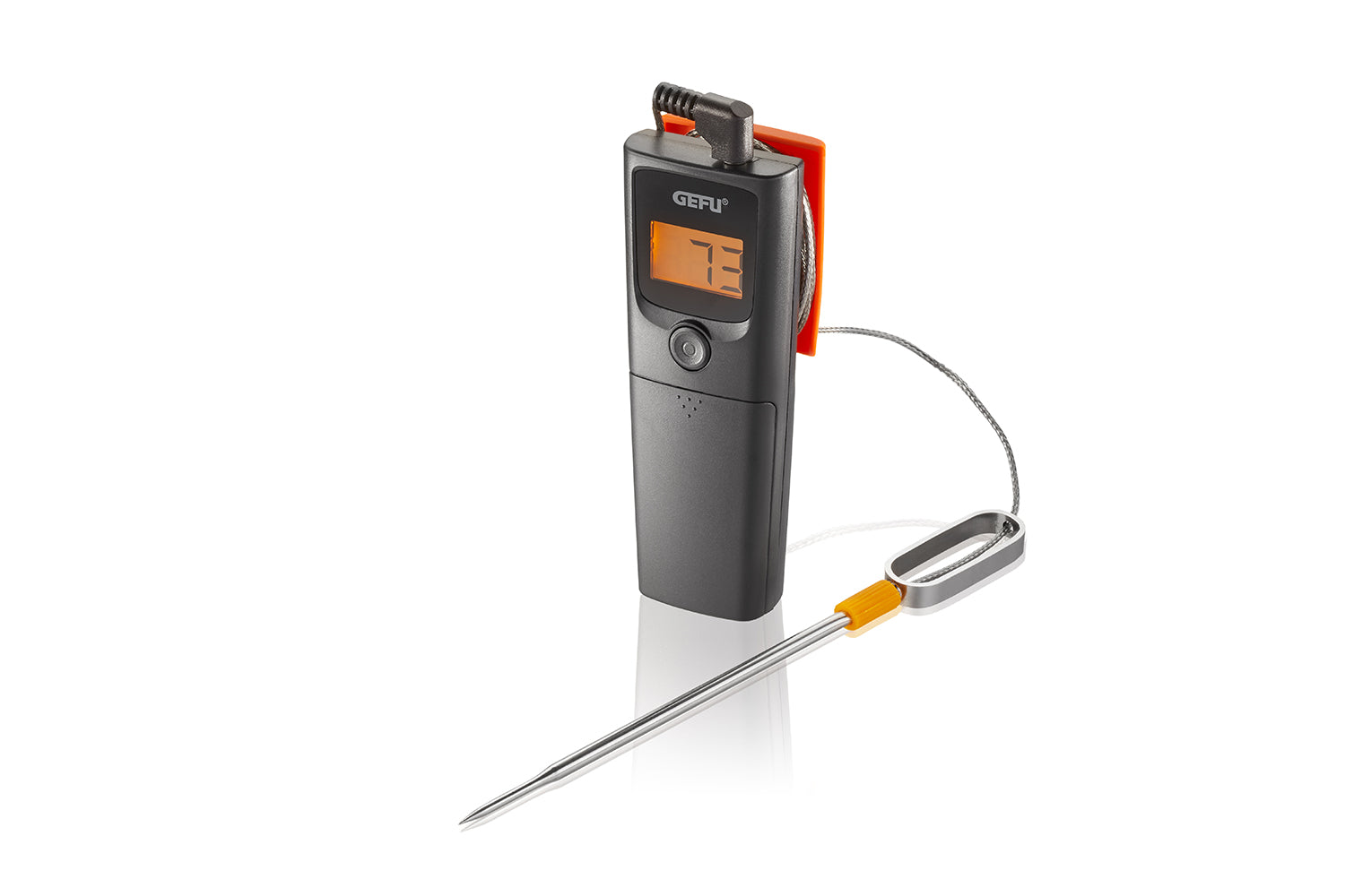 Control - Thermomètre De Cuisson Bluetooth Pour Grill Et Rôti, 1 Canal - Noir/Argent