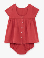 Natalys - Robe Grenat - Fille