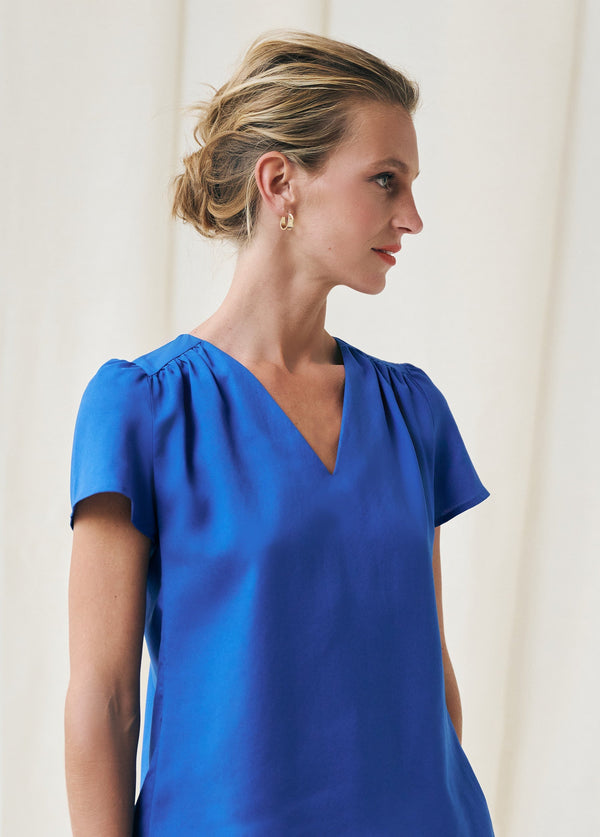 Top Perla Bleu