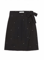 Maison Standards - Jupe Portefeuille - Pois - Ecru - Femme