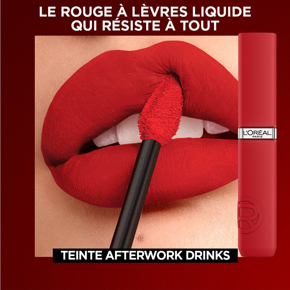 L'Oréal Paris - Coffret Cadeau - Sérum Vitamine C, Mascara Telescopic Lift, Rouge À Lèvres Liquide Mat
