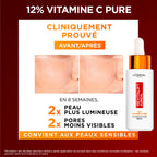 L'Oréal Paris - Coffret Cadeau - Sérum Vitamine C, Mascara Telescopic Lift, Rouge À Lèvres Liquide Mat