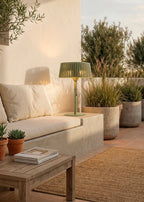 Patio Heater Compact - Poêle Infrarouge Pour Terrasses Et Espaces Extérieurs - Vert Sauge