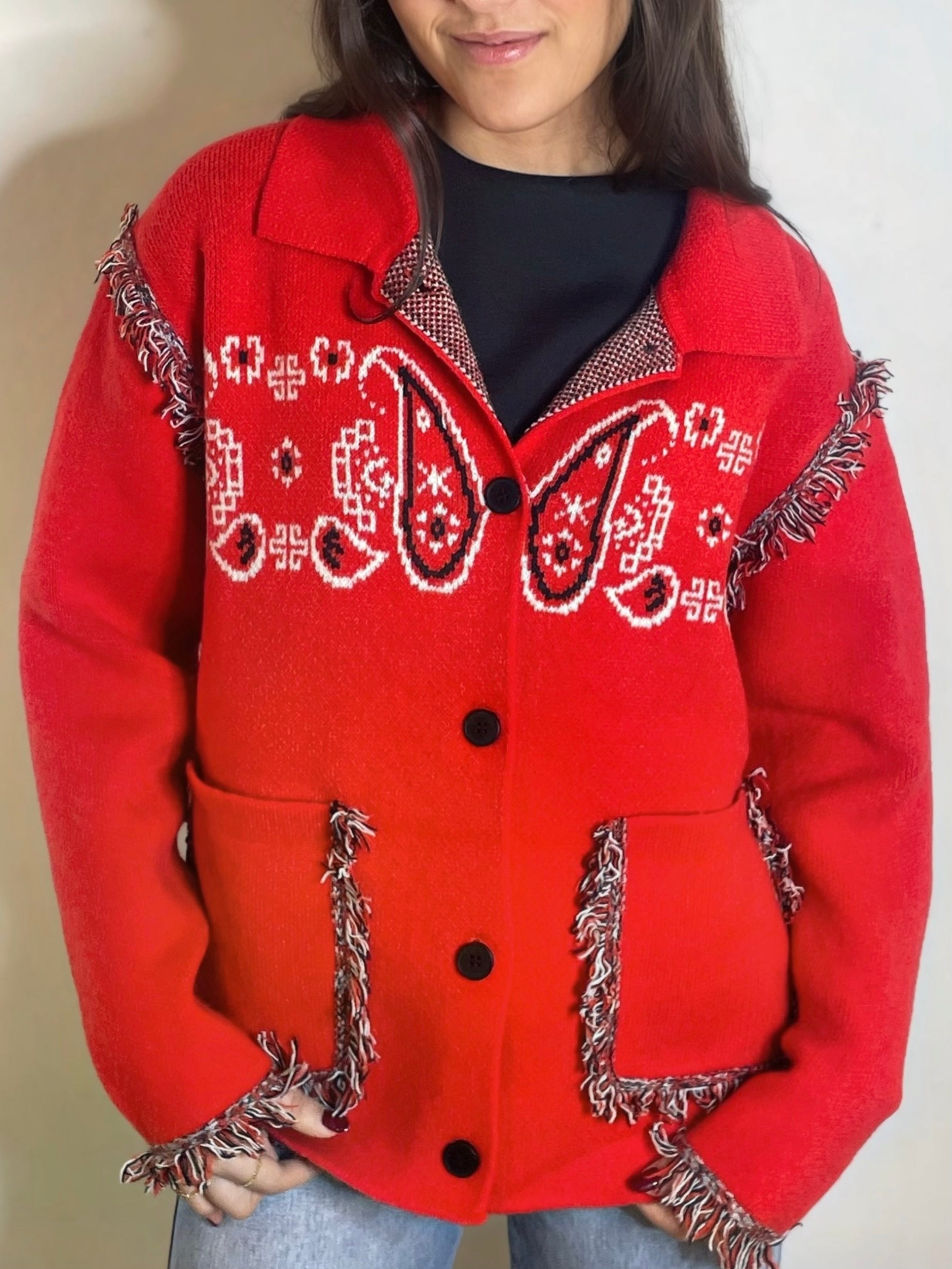 Gilet Coachella - Rouge