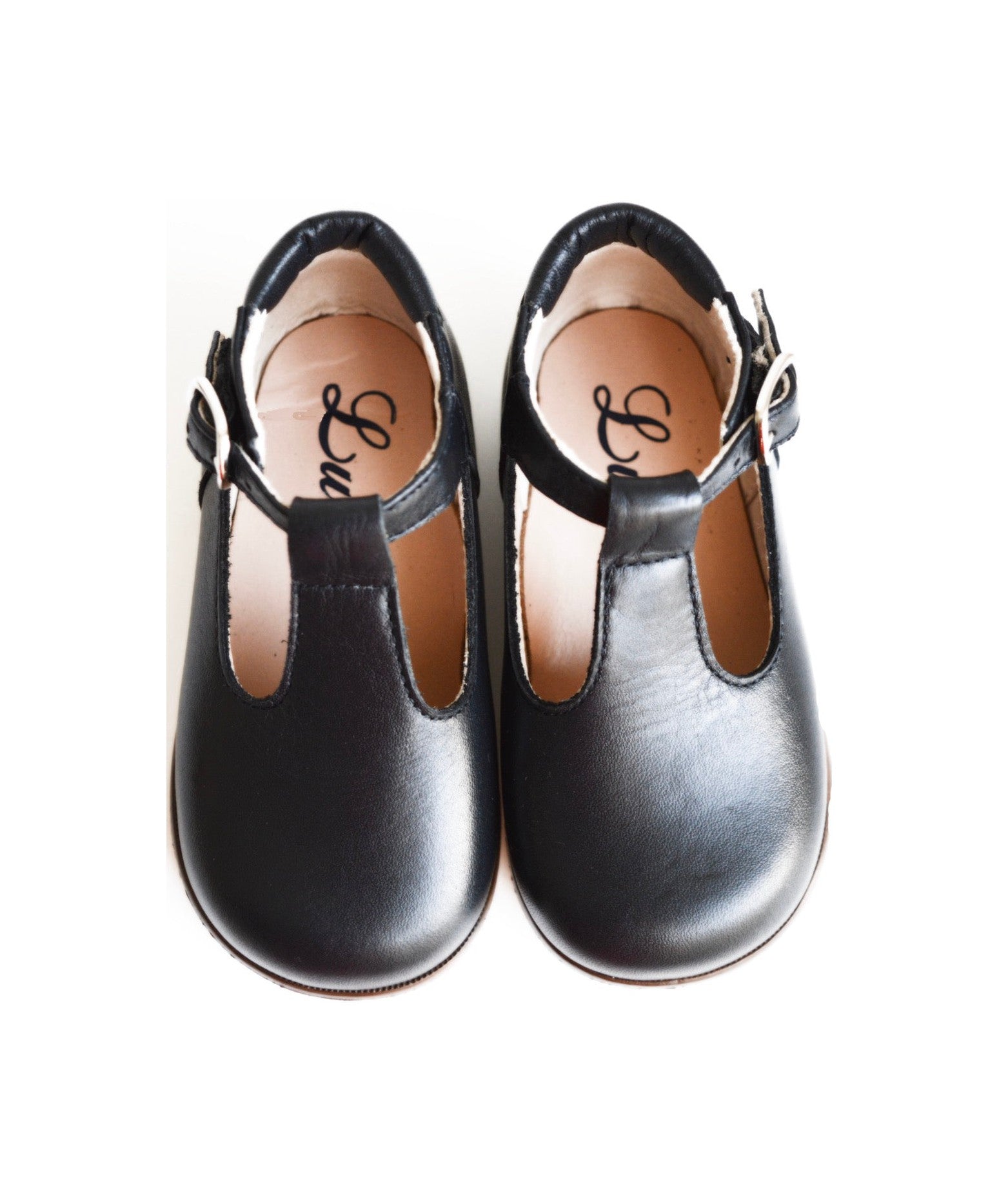 Chaussures Bottillons Salomés Souples Clarence Épurés - Cuir Marine - Mixte